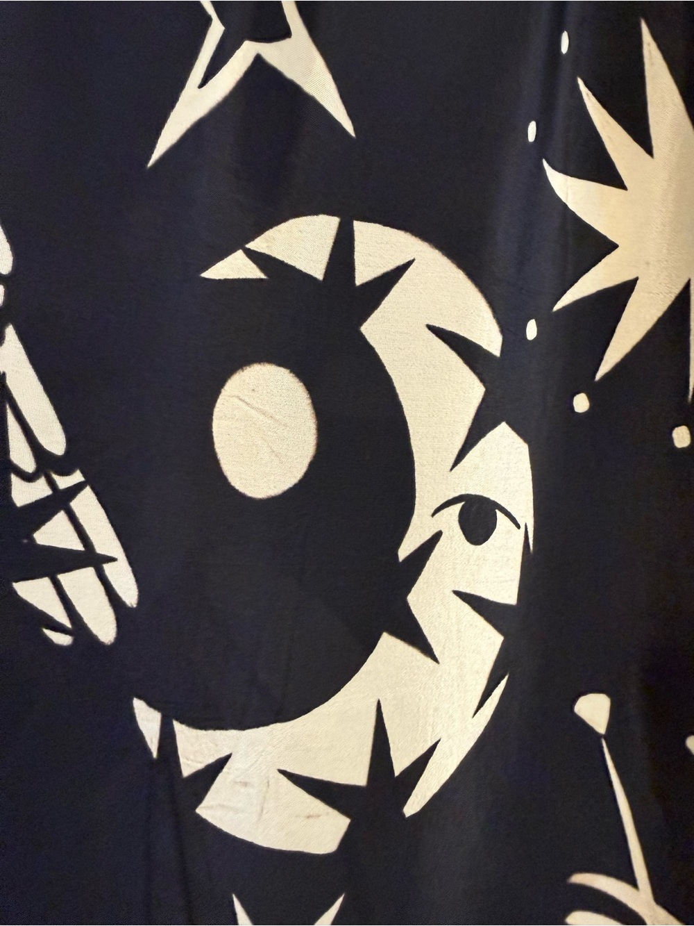 NWT Anthropologie Farm Rio Black & White Cerrado Sky Maxi Dress boho - Picture 9 of 15